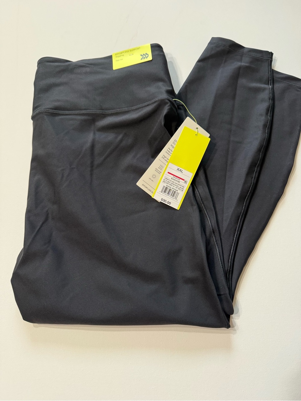 all in motion Black Performance Effortless Support High Rise Leggings